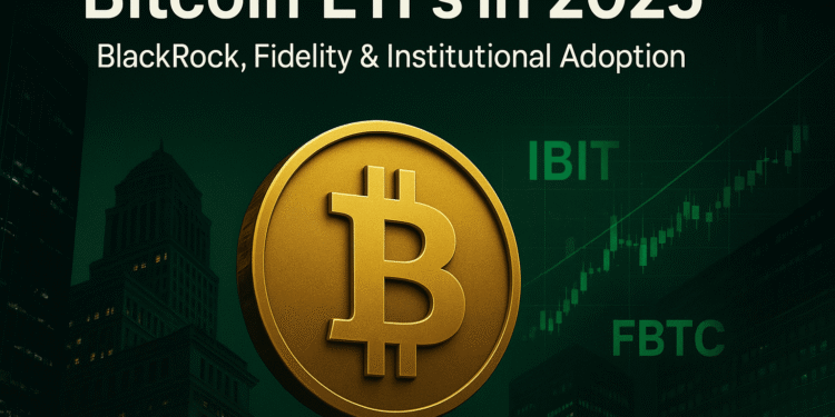 Bitcoin ETFs in 2025: The Ultimate Revolution of BlackRock, Fidelity, and Institutional Adoption Bitcoin ETFs in 2025: The Ultimate Revolution of BlackRock, Fidelity, and Institutional Adoption
